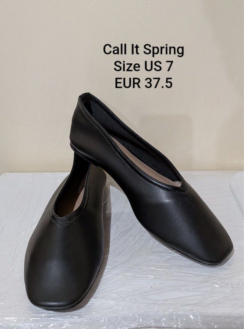 Square toe ballet flats V cut design call it spring vegan (Category: Flats & Sandals) located in Baguio. Submitted by suffering (Listing ID 1468920095, Image 1). Description: Baguio .