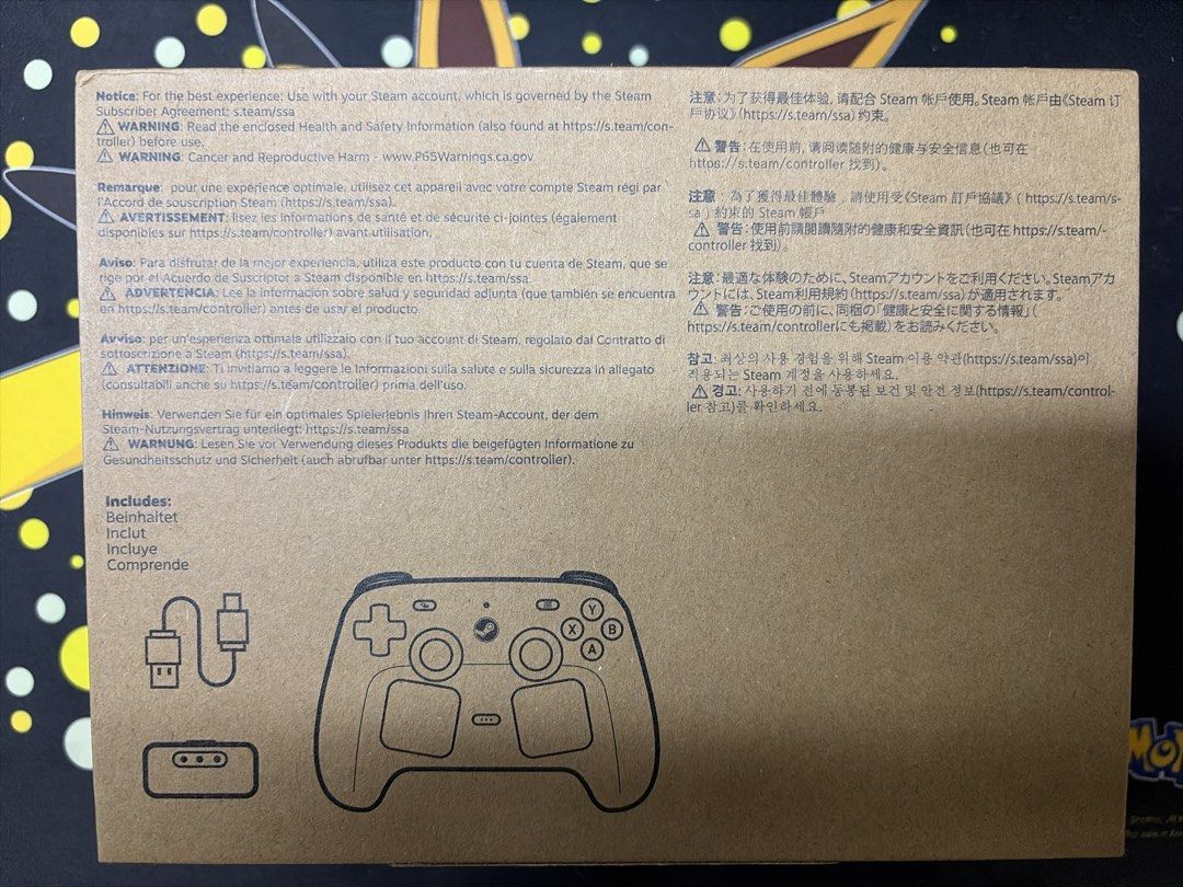 Steam Controller (Category: Controllers) located in Singapore. Submitted by nintendium52025 (Listing ID 1468891459, Image 2). Description: Brand new Steam Controller.