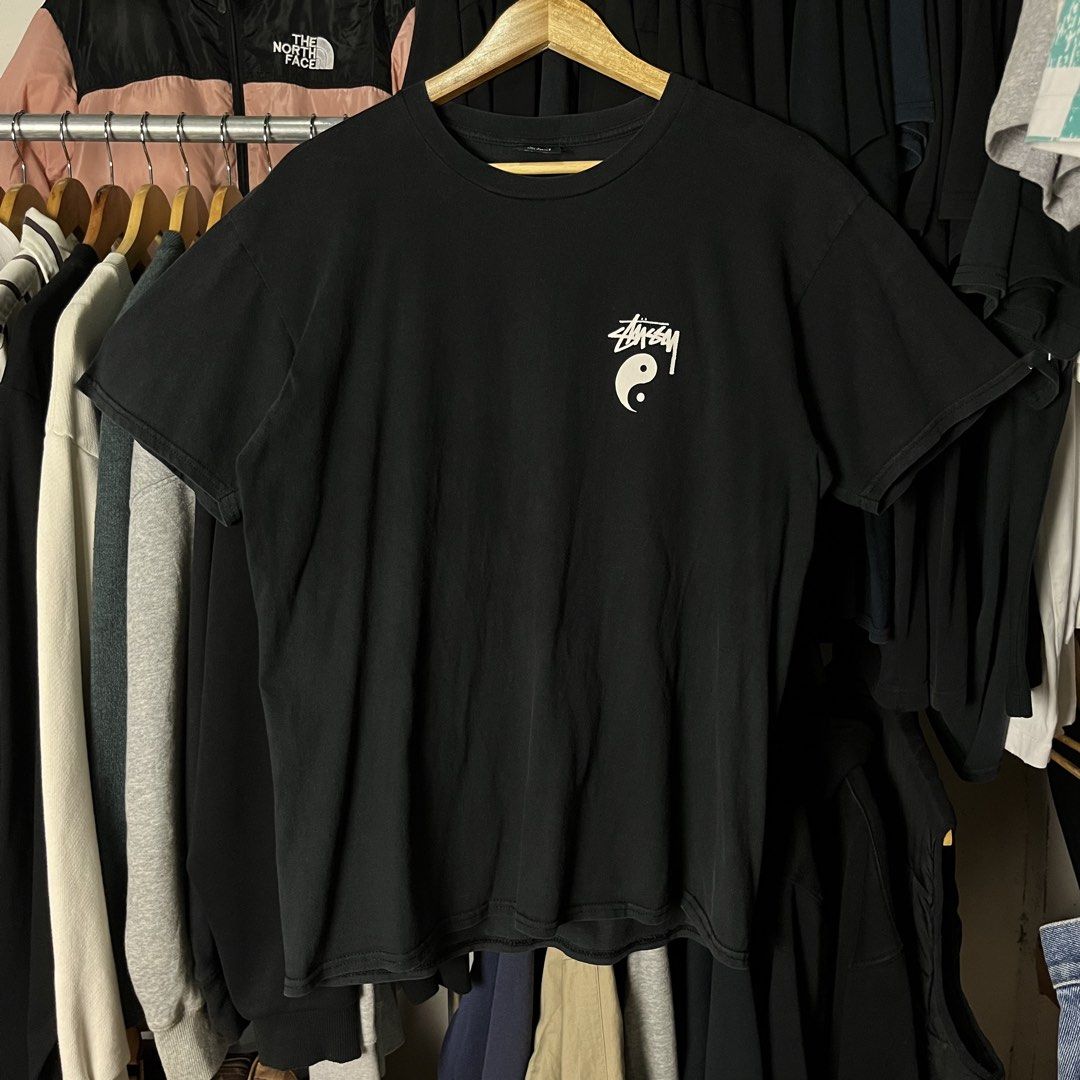 Stüssy Stock Yin-Yang Tee (Category: Formal Shirts) located in Daet. Submitted by wearthriftingcloth. (Listing ID 1468864423, Image 1). Description: 👕STUSSY Measurement: W21xL29 Issue(s): NONE Condition: 9.5/10 Color rate: 9.5/10 ➡️Swipe- to see more detail pic 📌No Deleting/Cancelation‼️ 📌Color may Vary Due to Lighting‼️ 📌Please be responsible buyer Bogus/Flaker will be posted‼️ 📌All ltems Need Wash‼️.