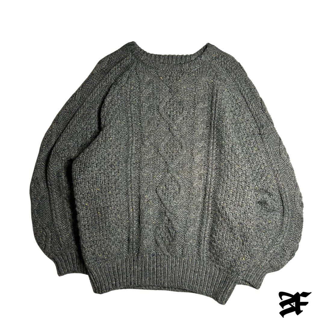 Studio Clip Women’s Cable Knit Sweater (Category: Longsleeves) located in Antipolo. Submitted by wvyfrnds (Listing ID 1468751259, Image 1). Description: Studio Clip Women’s Cable Knit Sweater Size: M Color: Gray Dimensions (Inches): Length: 25 Width: 20 Color Rate: 9/10 Issues - NONE 395 PLUS SF.