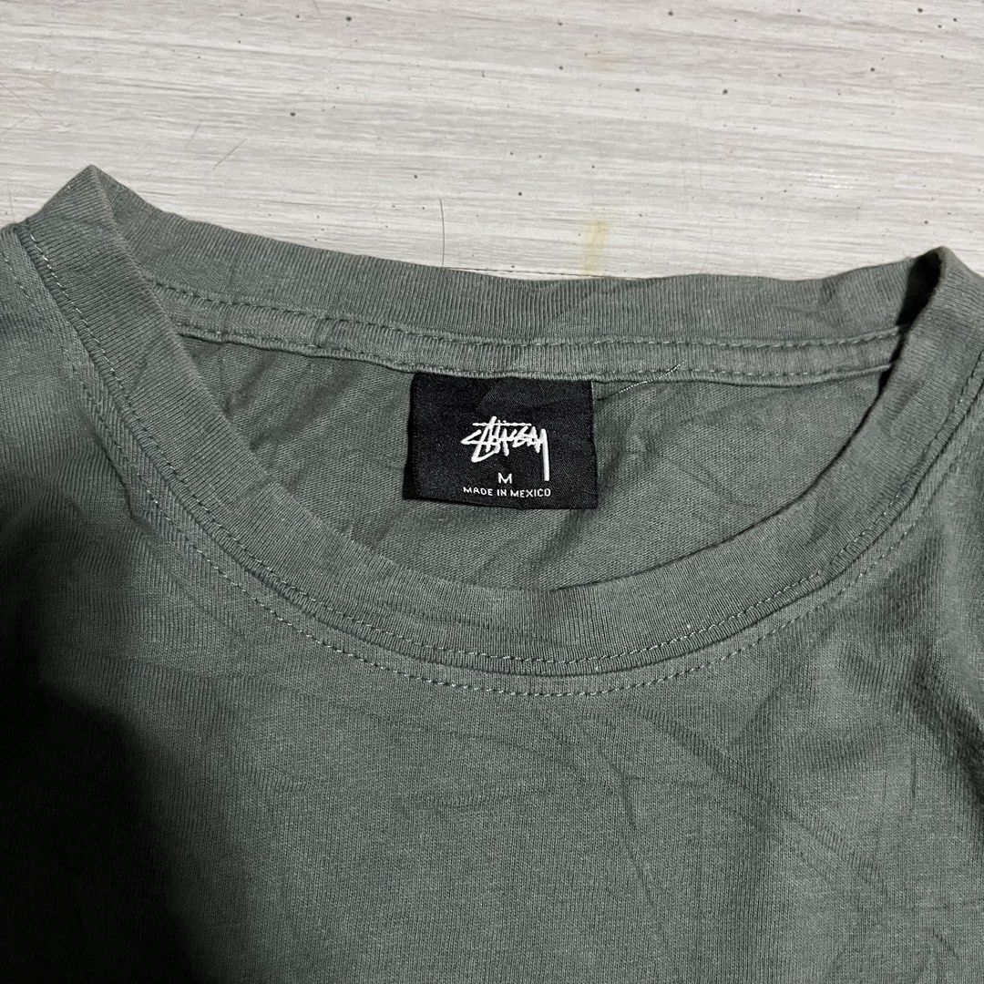 STUSSY (Category: Tshirts & Polo Shirts ) located in Iloilo. Submitted by thrift2cali (Listing ID 1468721057, Image 3). Description: ITEM NAME: ST ǓSSY DIMES: 19 / 26 SIZE: MED CONDITION: LIKE NEW ISSUE: NONE COLOR RATE: 9.8 / 10 COLOR MAY VARY DUE TO LIGHTING - ADD SF OUTSIDE ILL CITY!.