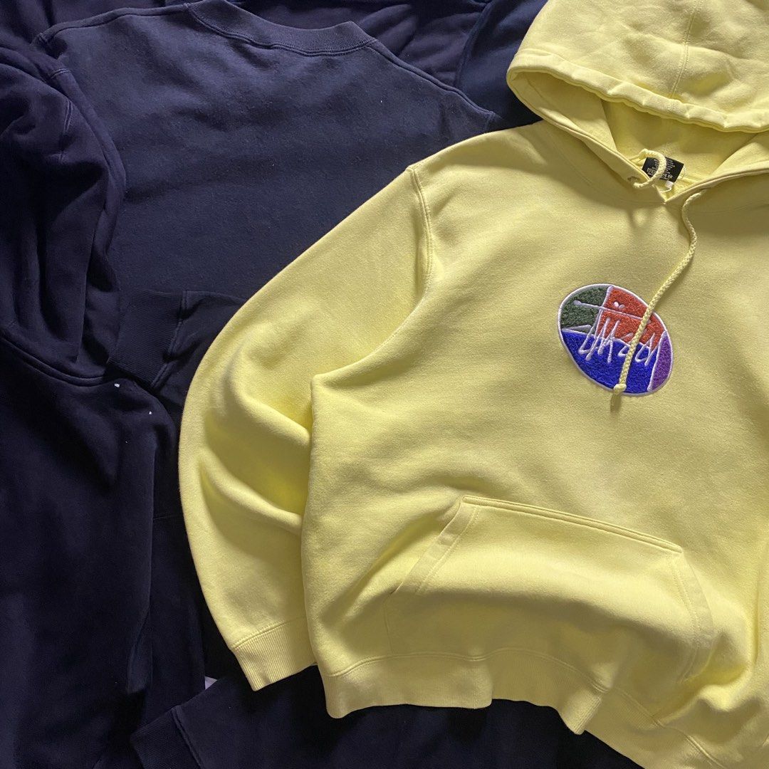 Stussy Lemonade Oval Logo (Category: Hoodies) located in Quezon City. Submitted by wekidds (Listing ID 1468714111, Image 2). Description: Width: 24.5 Inches Length: 27 Inchds.