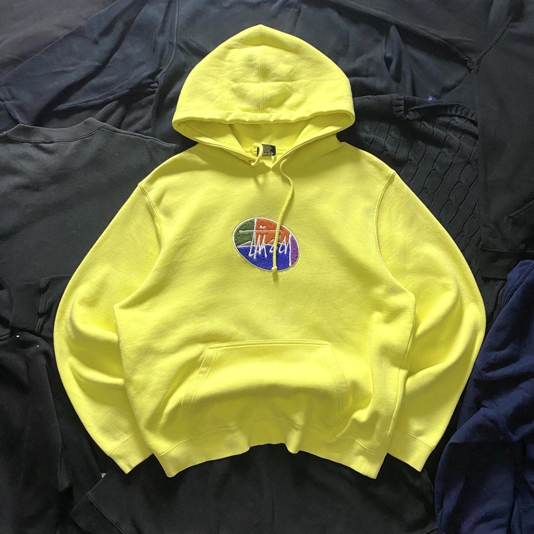 Stussy Lemonade Oval Logo (Category: Hoodies) located in Quezon City. Submitted by wekidds (Listing ID 1468714111, Image 1). Description: Width: 24.5 Inches Length: 27 Inchds.