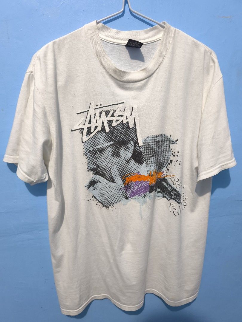 Stussy Red tag 💯 authentic (Category: Tshirts & Polo Shirts ) located in Iloilo. Submitted by treetwear.f1nd2. (Listing ID 1468796472, Image 1). Description: stussy Red tag 💯 Authentic good condition no issues flewless 9.5/10 CR.