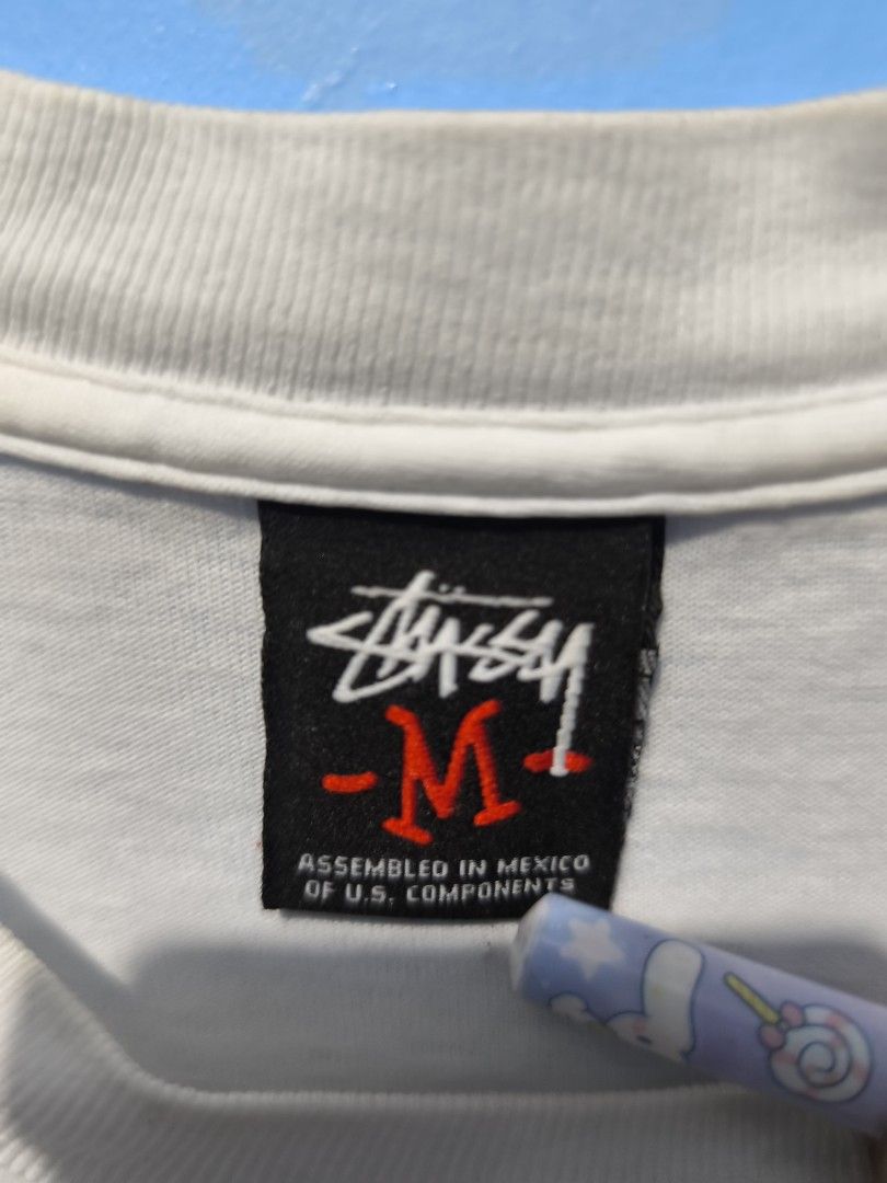 Stussy Red tag 💯 authentic (Category: Tshirts & Polo Shirts ) located in Iloilo. Submitted by treetwear.f1nd2. (Listing ID 1468796472, Image 2). Description: stussy Red tag 💯 Authentic good condition no issues flewless 9.5/10 CR.