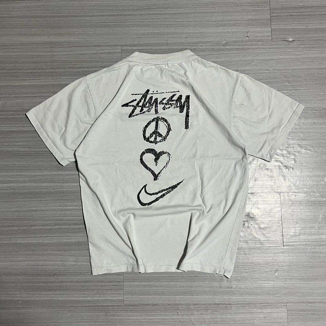 STUSSY X NIKE (Category: Tshirts & Polo Shirts ) located in Iloilo. Submitted by thrift2cali (Listing ID 1468721733, Image 1). Description: ITEM NAME: NIKË STUSS Ŷ DIMES: 19 / 26 SIZE: MEDIUM CONDITION: VGOOD ISSUE: CRKS NEEDS WASH GOOD FOR PSG ₱ 299 COLOR MAY VARY DUE TO LIGHTING - ADD SF OUTSIDE ILL CITY!.