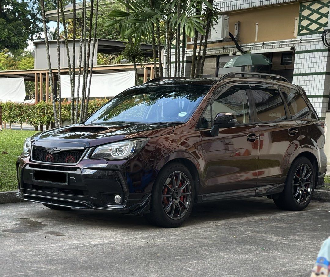 Subaru Forester 2.0 XT (A) (Category: Used Cars) located in Singapore. Submitted by thepeoplelighthouse (Listing ID 1468774141, Image 1). Description: Selling to direct buyer only. No dealer please Regularly serviced with all maintenance and repair receipts. Serviced and repairs are all done at either Corrotec or BMS Come with these items: - Invidia exhaust with cert - AEM Cold Air Intake - Tomei Titanium Charge Pipe - Boomba BPV - Perrin Pulley 