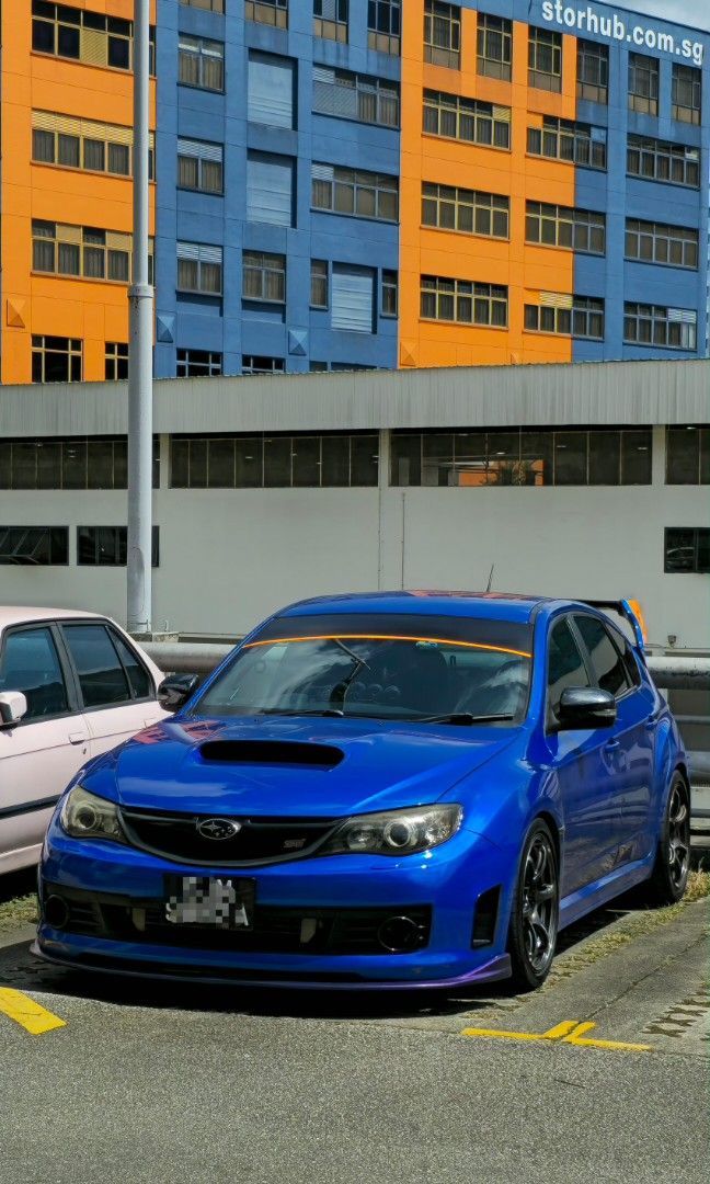 Subaru Impreza WRX 5D 2.5 (M) (Category: Used Cars) located in Singapore. Submitted by momorennn1 (Listing ID 1468884577, Image 1). Description: ALREADY HAVE CONSIGNMENT. NO NEED CONSIGNMENT AGENTS. Dealers welcome to take in at my asking price no problem . subaru wrx 2.5M hatchback v10 2008. tomei. manley . hks . etc etc. 6 speed sti gb with cobb short shifter. varis wing . sti bbk front rear. full STI interior with dccd too. full alcantara inte