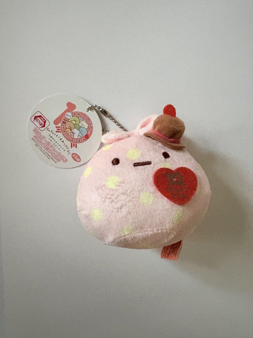 Sumikko Gurashi (Category: Plushies & Soft Toys) located in Manila. Submitted by sussy.stash (Listing ID 1468801334, Image 1). Description: Brand: Sumikko Gurashi Color: Pink Item: Keyring Price: 250 Mode of payment 💙 Gcash Mode of Delivery 📦 J&T Express .
