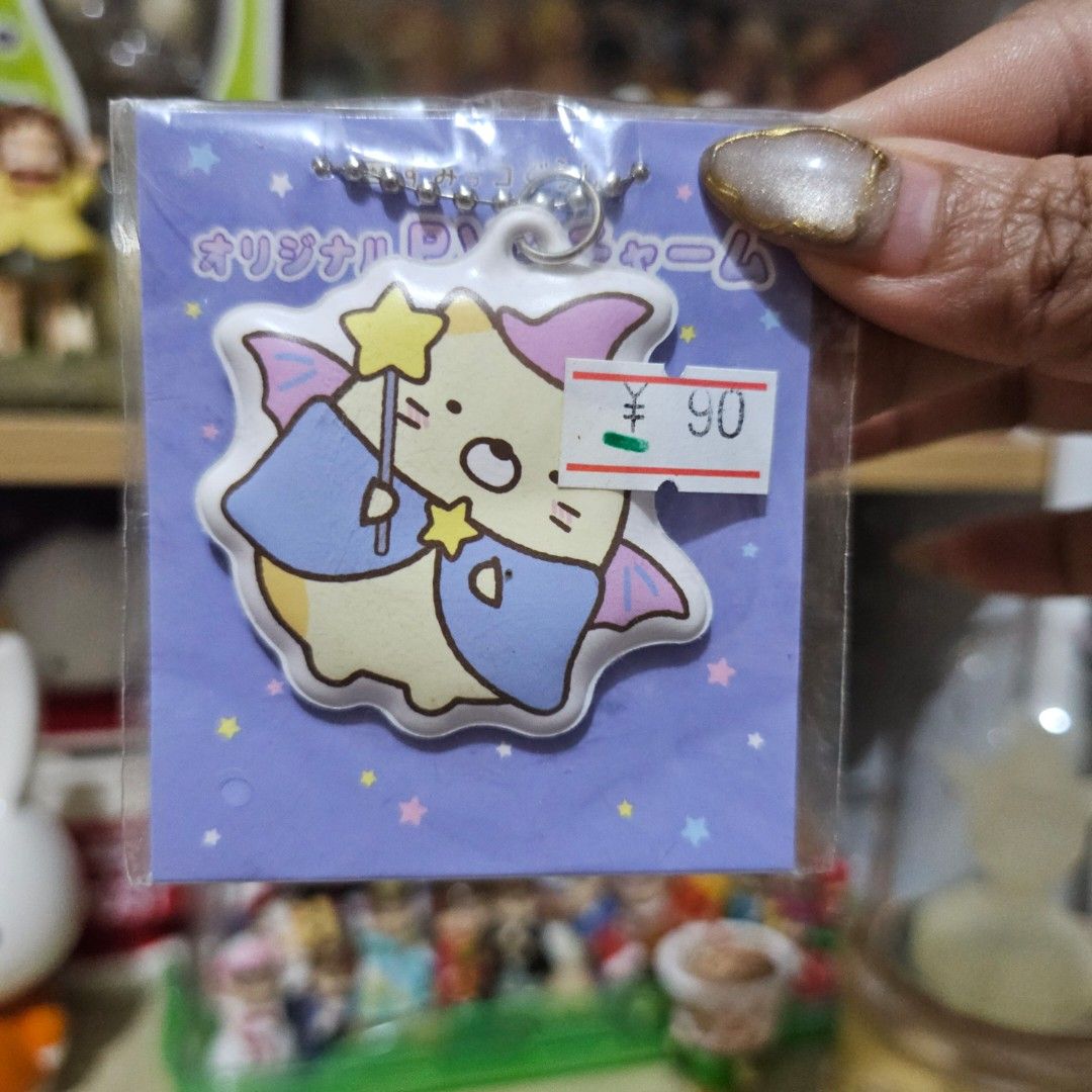 Sumikkogurashi Neko (Cat) Wizard Version PVC Charm (Category: Charms) located in Manila. Submitted by lovelylovesjapan (Listing ID 1468766622, Image 1). Description: 🌸The item is on-hand and authentic from Japan 🌸Mode of Payment (MOP): GCASH/Bank Transfer 🌸Mode of Delivery (MOD): J&T or Lalamove (Shipping every Saturdays and Sundays) Notes: 🩷Breakable items are packed with care and caution. Seller will not be held liable for any damages incur
