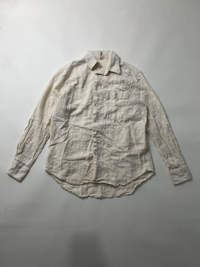 Sunflower Shirt (Category: Formal Shirts) located in Makati City. Submitted by ufcknwthbst (Listing ID 1468734294, Image 1). Description: 21 inch width 27 inch length 9.5/10 condition No issue.