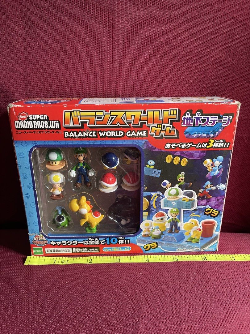 SUPER MARIO BROS NINTENDO Luigi (Category: Nintendo) located in Manila. Submitted by dstrangerthings (Listing ID 1468723347, Image 2). Description: Toy display.