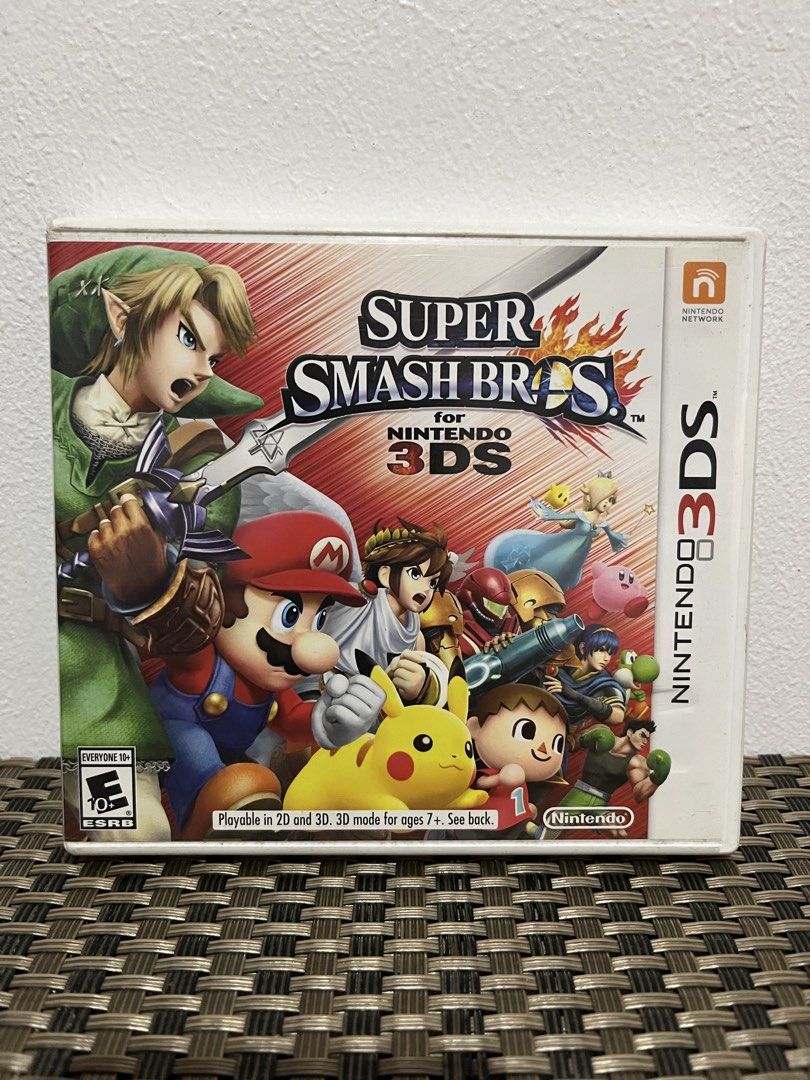 Super Smash Bros. (3DS) (Category: Nintendo) located in Makati City. Submitted by gabby_roxas (Listing ID 1468821146, Image 1). Description: *Can send more pics upon request *Payment first-basis *SF to be shouldered by the buyer 💸 MOP: GCash / Online Bank Transfer 📍LOC.: Makati City.