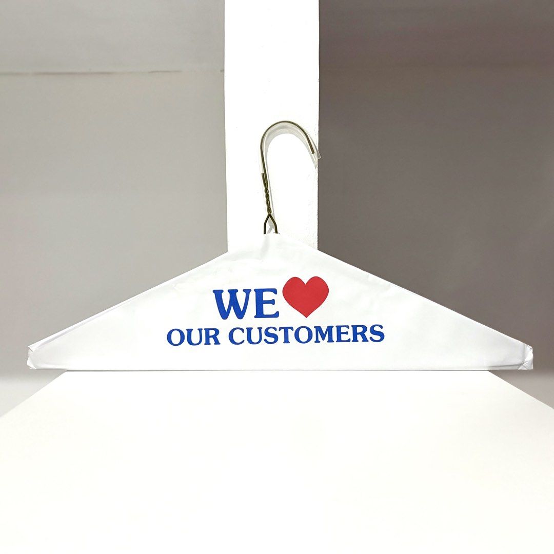 Supreme Hanger (Category: Designer & Blind Box Toys) located in Santa Rosa. Submitted by shikaricollectibles (Listing ID 1468730572, Image 2). Description: Supreme Hanger Made of paper material ₱450 each, multiple stocks available.