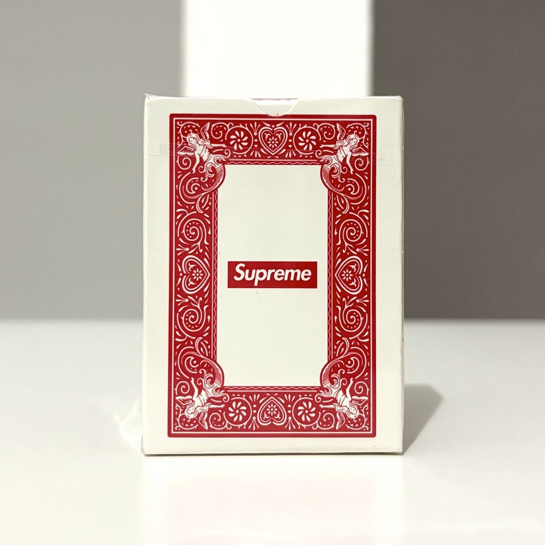 Supreme x Bicycle Mini Playing Card (Sealed) (Category: Designer & Blind Box Toys) located in Santa Rosa. Submitted by shikaricollectibles (Listing ID 1468727583, Image 2). Description: Supreme x Bicycle Mini Playing Card Sealed.