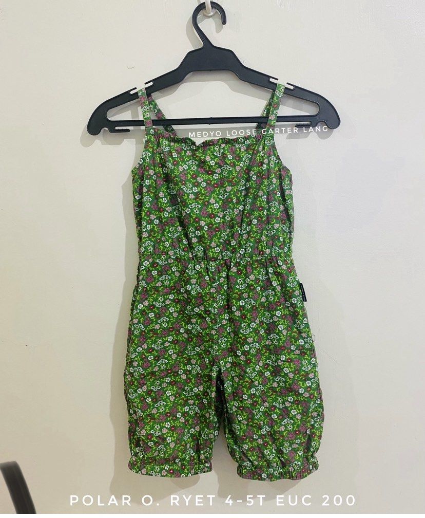 take all 4-5T dress (Category: Babies & Kids Fashion) located in Lucena. Submitted by selenaandco (Listing ID 1468763289, Image 2). Description: - Bundle of 2 girls dresses (Size 4-5T) - 1st item: Green Okie Dokie dress with collar and front buttons (Size 4T) - 2nd item: Multicolored striped Carter's sleeveless dress with front buttons (Size 4-5T) - Condition: Clean and ready to wear - Perfect addition to your little girl's wardrobe.