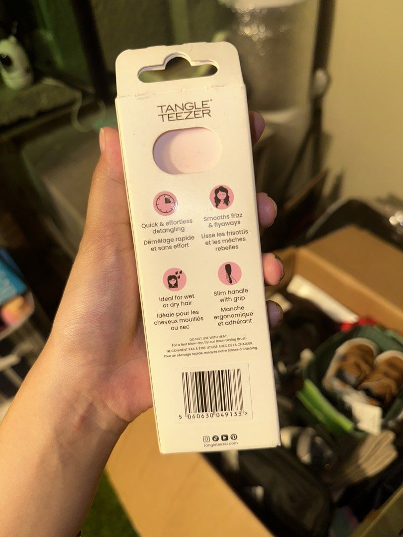 Tangle Teezer mini hairbrush (Category: Hair) located in Pasig City. Submitted by thesipsnapofficial (Listing ID 1468828589, Image 2). Description: .