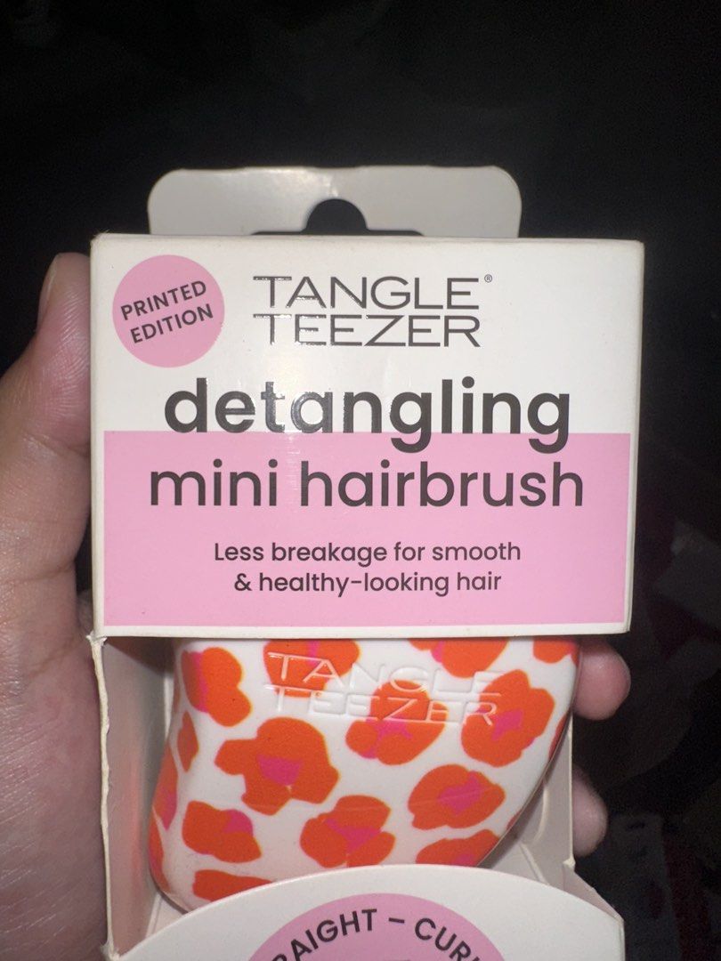 Tangle Teezer mini hairbrush - printed edition (Category: Hair) located in Pasig City. Submitted by thesipsnapofficial (Listing ID 1468829347, Image 3). Description: .