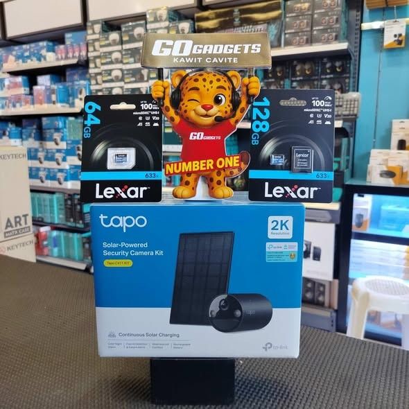 Tapo C411 Kit + Lexar microSD (Category: Security Systems & CCTV Cameras) located in Caloocan City. Submitted by kentsalvador31 (Listing ID 1468761261, Image 2). Description: 🔥 OCTOBER RUSH BUNDLE DEALS! Go solar with the Tapo C411 Kit + Lexar microSD! ☀️📸 📦 64GB Bundle – ₱4,527 📦 128GB Bundle – ₱5,166 Promo valid until October 31, 2026, while supplies last! Grab yours now at Go Gadgets! 🛒 Go Gadgets - Kawit Cavite 💬 Message us now for full