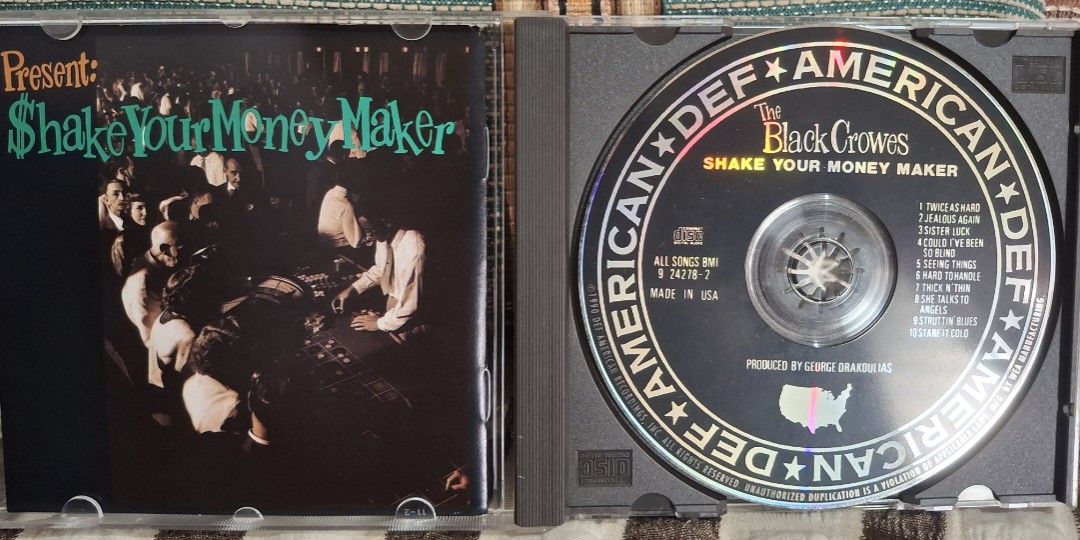 The black crowes - shake your money maker (Category: CDs & DVDs) located in Davao. Submitted by vintageklasiks (Listing ID 1468927088, Image 2). Description: .