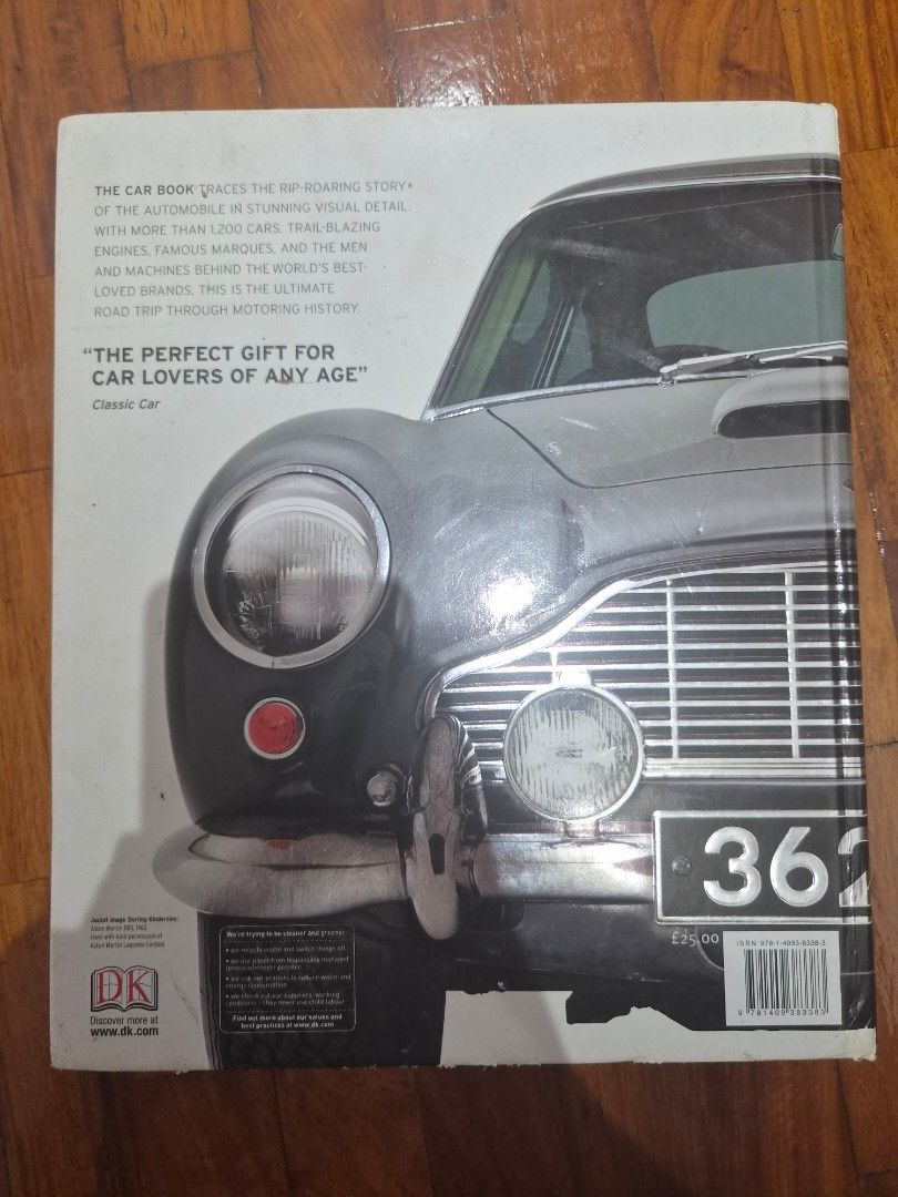 The Car Book The Definitive Visual History DK Publishing (Category: Storybooks) located in Paranaque City. Submitted by recklessflyer (Listing ID 1468799623, Image 2). Description: - Comprehensive guide tracing the complete history of the automobile - Features over 1,200 cars, famous marques, and pioneering manufacturers - Includes detailed visual histories, specs, and legendary engines - Premium hardcover edition with an iconic classic car cover