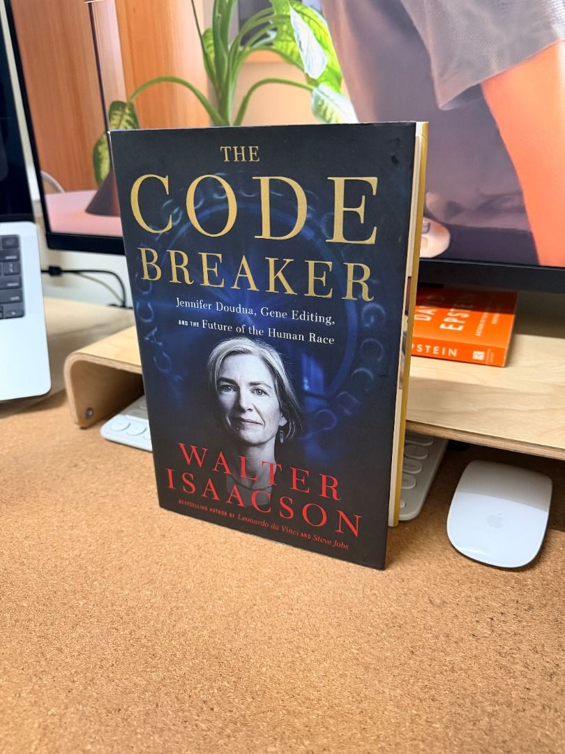 The Code Breaker by Walter Isaacson (Category: Storybooks) located in Taguig. Submitted by jmcuniverse1018 (Listing ID 1468850514, Image 1). Description: - Title/Author: The Code Breaker by Walter Isaacson - Topic: Jennifer Doudna and the fascinating world of gene editing - Format: Hardcover edition - Condition: Clean pages with minimal shelf wear on the dust jacket - Perfect for: Science enthusiasts and non-fiction bookshelf collectors.