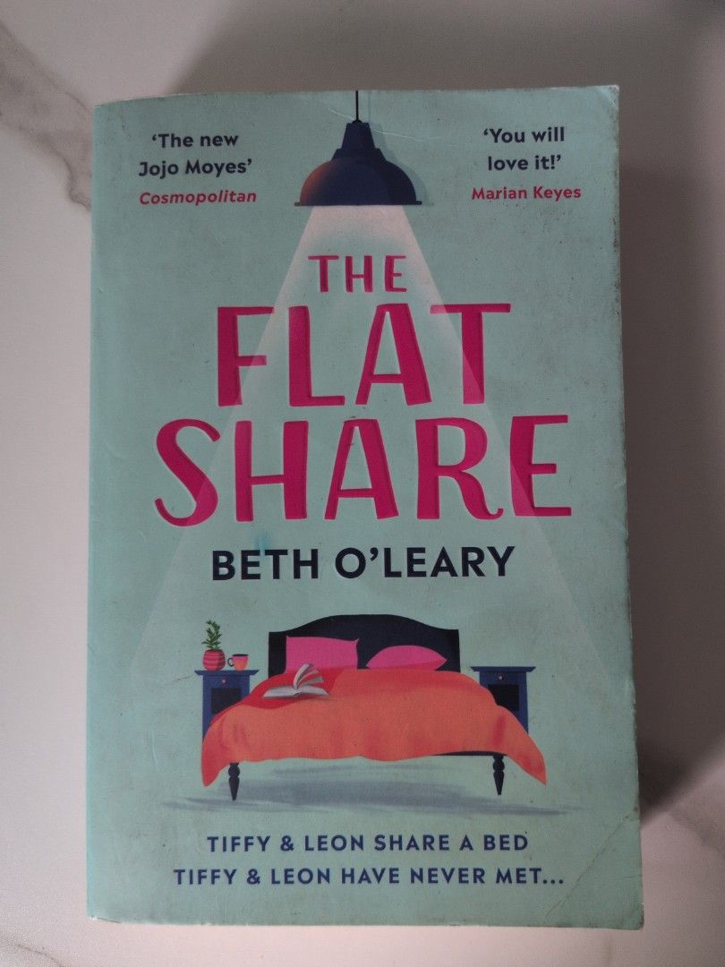 The Flat Share by Beth O'Leary Novel (Category: Storybooks) located in Quezon City. Submitted by maff_mallow (Listing ID 1468725786, Image 1). Description: - Title: The Flatshare by Beth O'Leary - Format: Paperback -with back crease, no tanning, pages intact - Genre: Contemporary Romance / Modern Romantic Fiction - Condition: Good, with normal shelf wear and slightly yellowed pages - Perfect for: Fans of heartwarming romance novels.