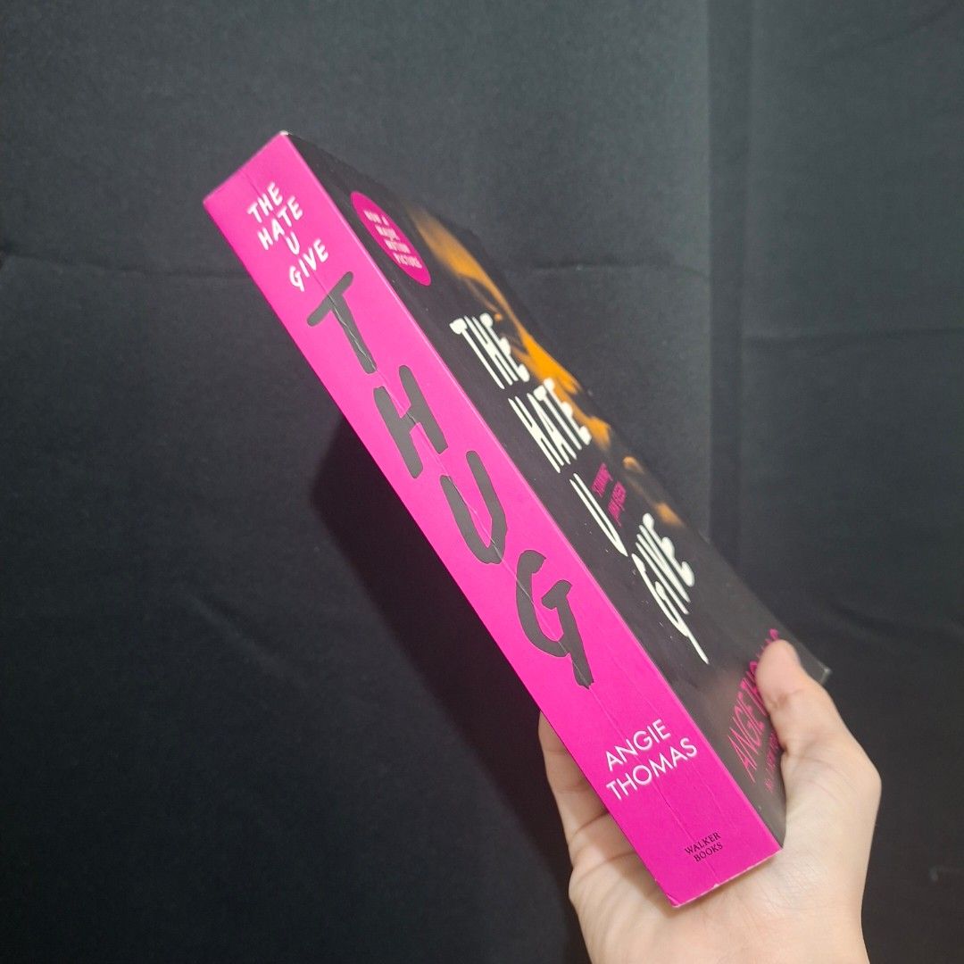The Hate U Give by Angie Thomas (Category: Storybooks) located in Marikina City. Submitted by hellobookish.ph (Listing ID 1468924375, Image 2). Description: GR⭐️ 4.44 (1m ratings) Fiction, YA, Coming of Age, Contemporary Preloved.