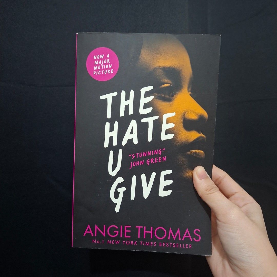 The Hate U Give by Angie Thomas (Category: Storybooks) located in Marikina City. Submitted by hellobookish.ph (Listing ID 1468924375, Image 1). Description: GR⭐️ 4.44 (1m ratings) Fiction, YA, Coming of Age, Contemporary Preloved.