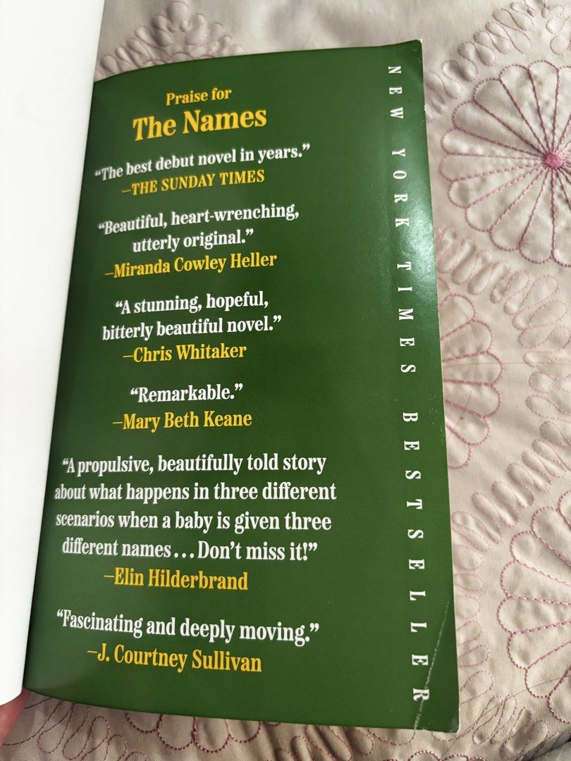 The Names by Florence Knapp (Category: Storybooks) located in Floridablanca. Submitted by pattyvitug (Listing ID 1468793653, Image 2). Description: -free sf -gcash payment -jnt courier.