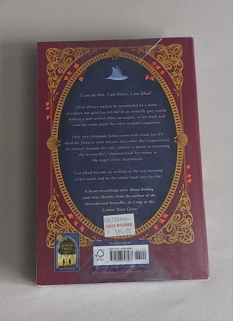 The Ocean Would Paint Me Blue (Category: Storybooks) located in Quezon City. Submitted by samchispick (Listing ID 1468774706, Image 2). Description: -ALL DETAILS ALREADY POSTED. WHAT YOU SEE IS THE EXACT ITEM -NEW AND NEVER READ. NO FLAWS, DENTS, TANNING, FOXING. SEALED -BOUGHT FROM FULLY BOOKED -RFS: IMPULSE BUY -MOP GCASH "ONLY" -MOD GRAB/LALAMOVE "NO COURIER REQUEST" MEANING "NO JNT REQUEST" ***PRICE IS FIXED. PLEASE DON'T MAKE OFFER".