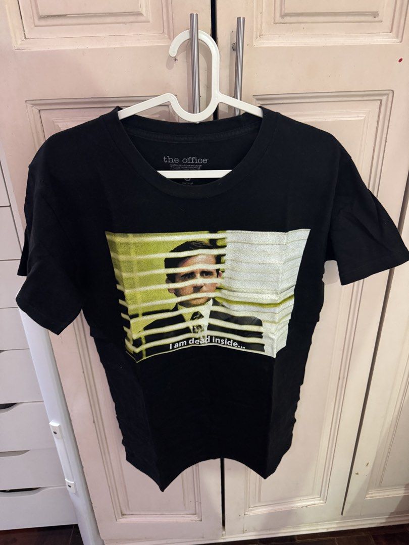 The Office shirt (Category: Tshirts & Polo Shirts ) located in Manila. Submitted by harleyy1230 (Listing ID 1468899741, Image 1). Description: Michael Scott I am dead inside tee.