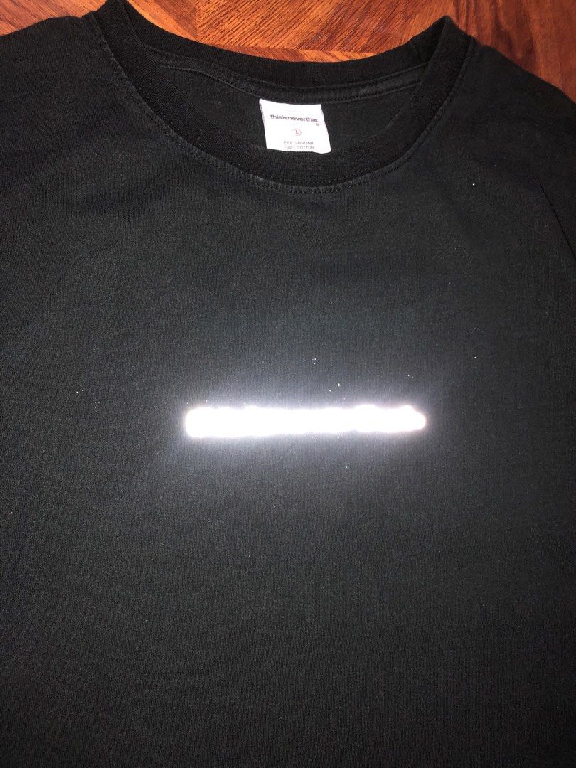 Thisisneverthat Reflectorized (Category: Tshirts & Polo Shirts ) located in Zamboanga. Submitted by rifthrift.zc (Listing ID 1468758970, Image 3). Description: W20/29 size L good condi color rate 9/10.