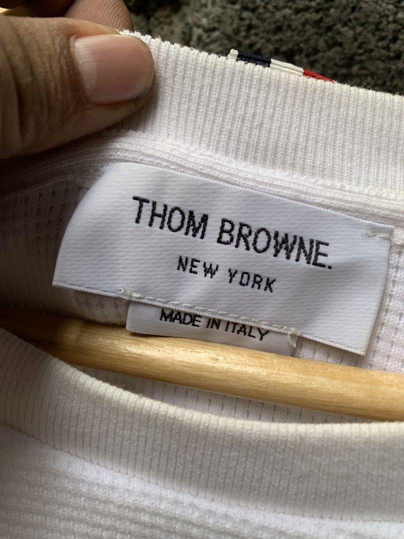 Thom browne (Category: Coats, Jackets and Outerwear) located in Davao. Submitted by terrencefinds2.0 (Listing ID 1468713625, Image 3). Description: Issue Need wash Excellent no issue at all well will make it sure iwill wash it before shipping .