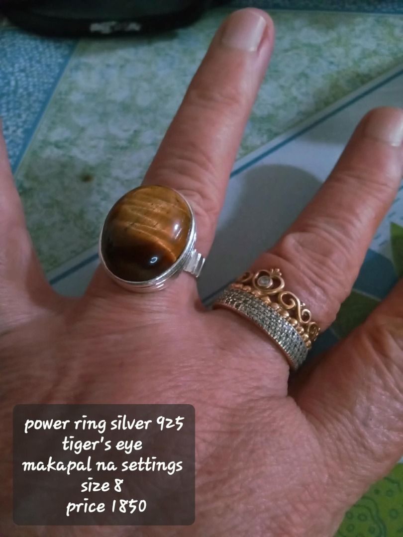 tigers eye power ring (Category: Rings) located in Hermosa. Submitted by goldenstorm.a84bb9 (Listing ID 1468794070, Image 1). Description: .