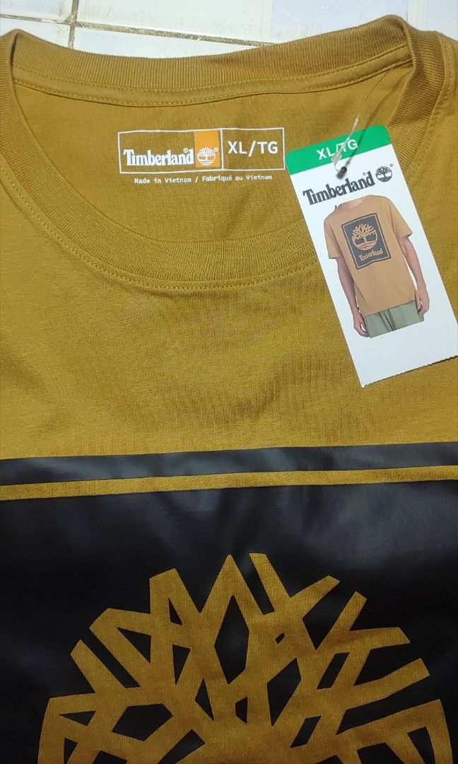 Timberland (Category: Tshirts & Polo Shirts ) located in Cebu City. Submitted by vintage07 (Listing ID 1468758759, Image 3). Description: Timberland Xl 24/29 Brandnew with tag No issue 650+sf Unisex Legit/Authentic.