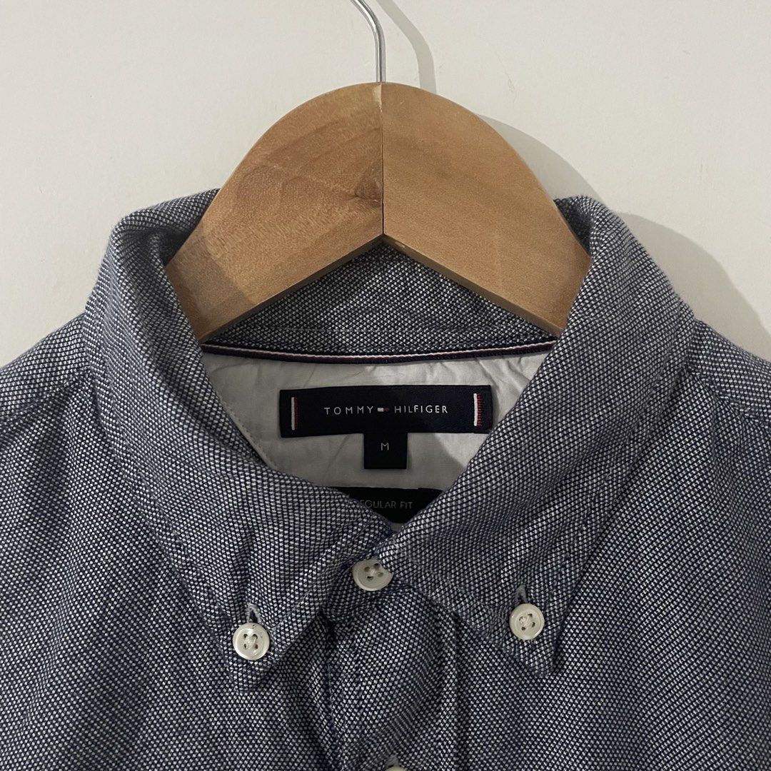 Tommy Hilfiger Blue Button Down Shirt Size M (Category: Tshirts & Polo Shirts ) located in Cebu City. Submitted by trashloots.ceb (Listing ID 1468747529, Image 3). Description: Tommy Hifiger Button Down‼️ AS NEW Size: MEDIUM W 21/ L 28 to 30 (long back) COLORATE 9.5/ 10 ISSUE : ❌❌❌ 689 Free Shipping 🛒🛒 📍CEBU , SAN FERNANDO 🚚 J&T EXPRESS.