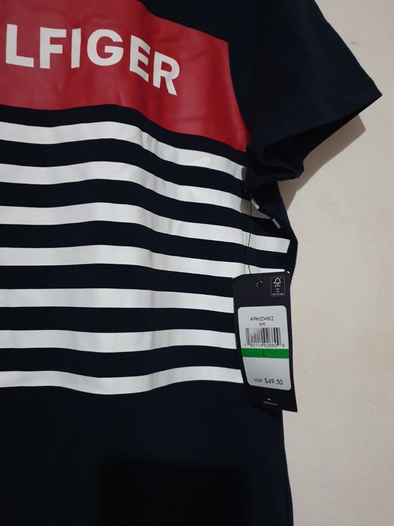 Tommy Hilfiger Script Logo T-Shirt Dress (Category: Dresses) located in Las Pinas. Submitted by epitome.mnl (Listing ID 1468721601, Image 3). Description: 💎Brand New with tag 💎Tommy Hilfiger 💎Size L 💎SRP 50USD 💎All items 100% original 📌MOP GCASH or BDO 📌SF Shouldered by the buyer 📌Lalamove/Grab (via sched) 📌Flash / Gogo Express Provincial 80-240 📌Meetups: Las Pinas/Alabang/Laguna via schedule.