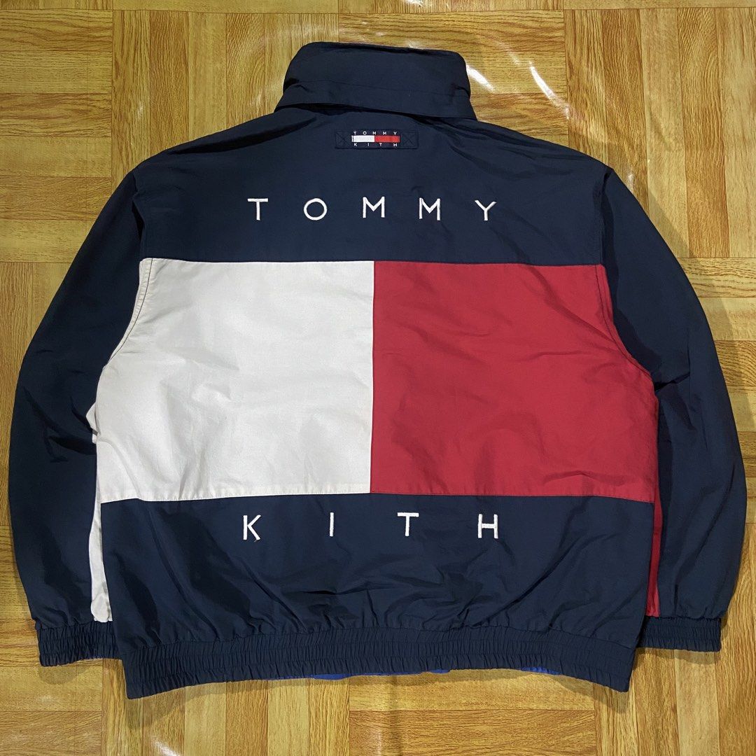 Tommy Hilfiger x Kith Reversible Jacket (Category: Luxury Apparel) located in Dasmarinas. Submitted by thrift2gems (Listing ID 1468833014, Image 2). Description: 5.2K CURRENT OFFER 13K TO CLAIM OR OFFER TOMMY HILFIGER x KITH REVERSIBLE JACKET✨ -WIDTH: 25.5 -LENGTH: 25.5 -COLOR RATE: 9.3/10 -CONDITION: 9.3/10 -ISSUE: SIGN OF USAGE , CHECK PICS -15k.