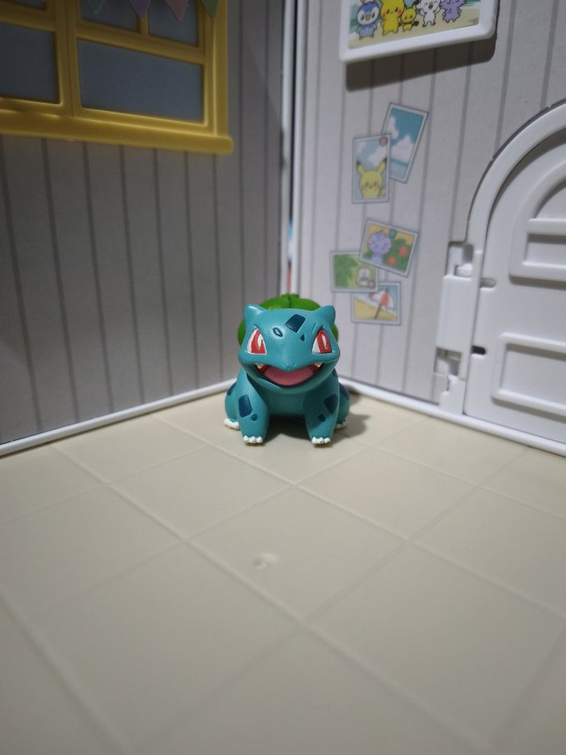 TOMY Pokemon Figure - Bulbasaur (Category: Action & Battle Toys) located in Taguig. Submitted by lilrootshop (Listing ID 1468793702, Image 1). Description: ***Crossposted*** Price: 280 AUTHENTIC Pass sa lowballers! First to pay basis. No COD. For item reservation, a down payment of 50% or 100 pesos (whichever is less) is required. Down payment is non-refundable. One month reservation only. Location: Taguig (near BGC) MOP: GCash / Maya / GoTyme.