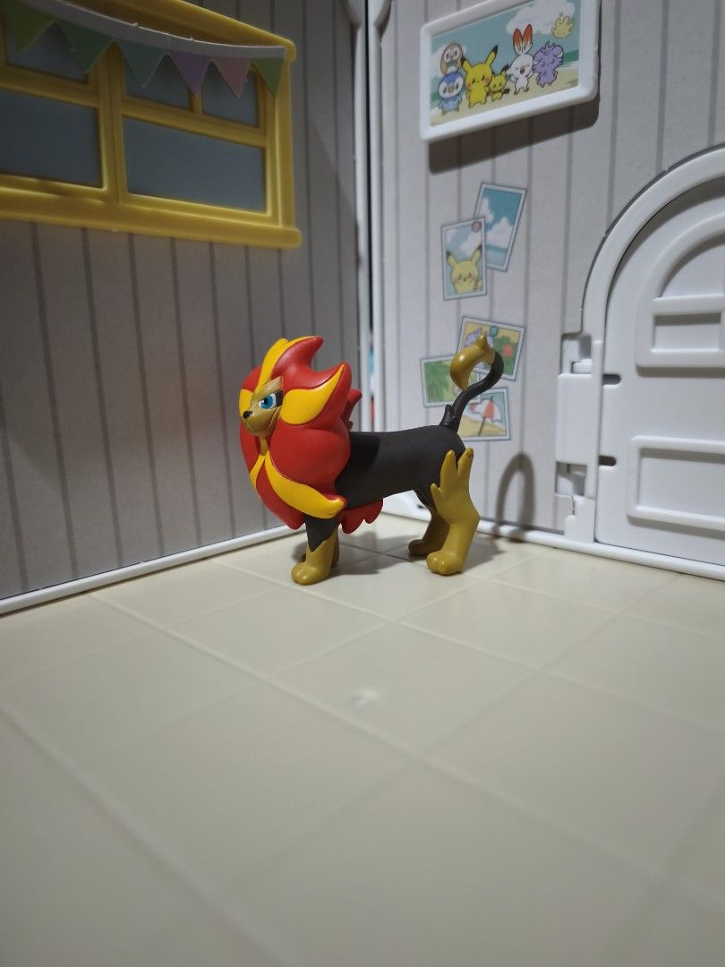 TOMY Pokemon Figure - Pyroar (Category: Action & Battle Toys) located in Taguig. Submitted by lilrootshop (Listing ID 1468794315, Image 2). Description: ***Crossposted*** Price: 1,150 AUTHENTIC Pass sa lowballers! First to pay basis. No COD. For item reservation, a down payment of 50% or 100 pesos (whichever is less) is required. Down payment is non-refundable. One month reservation only. Location: Taguig (near BGC) MOP: GCash / Maya / GoTyme.