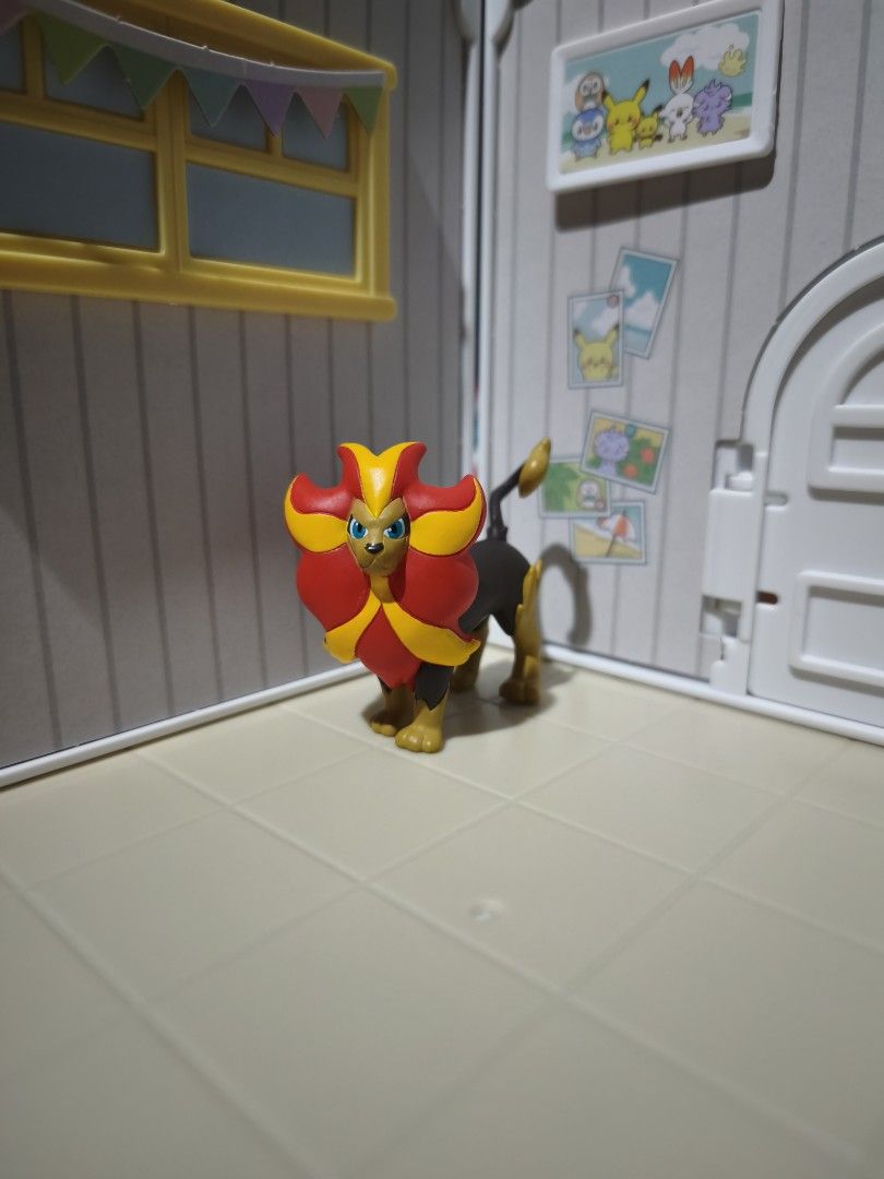 TOMY Pokemon Figure - Pyroar (Category: Action & Battle Toys) located in Taguig. Submitted by lilrootshop (Listing ID 1468794315, Image 1). Description: ***Crossposted*** Price: 1,150 AUTHENTIC Pass sa lowballers! First to pay basis. No COD. For item reservation, a down payment of 50% or 100 pesos (whichever is less) is required. Down payment is non-refundable. One month reservation only. Location: Taguig (near BGC) MOP: GCash / Maya / GoTyme.