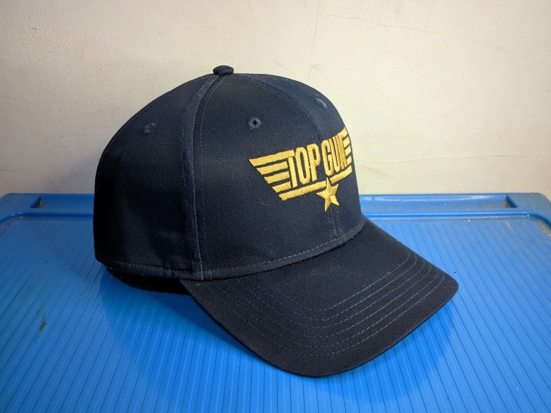 Top Gun by Otto Navy Cap/Topi, Fesyen Pria, Aksesoris, Topi di Carousell