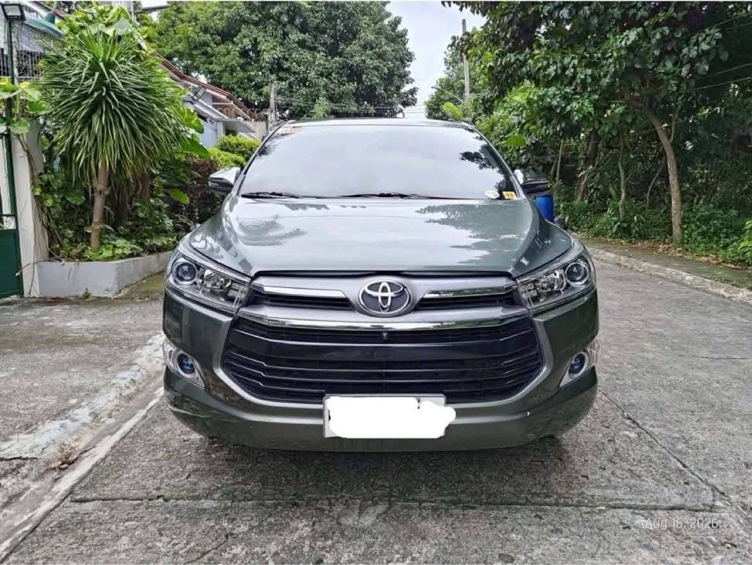 Toyota Innova (Category: Used Cars) located in Quezon City. Submitted by aliyah.mp4 (Listing ID 1468895615, Image 2). Description: Toyota Innova V 2.8 diesel A/T 2018 model 54k mileage First owner Installed : Navi Android (with 360 camera) Projector Fog lights dual color New Amaron battery (July 2026) 900k negotiable.