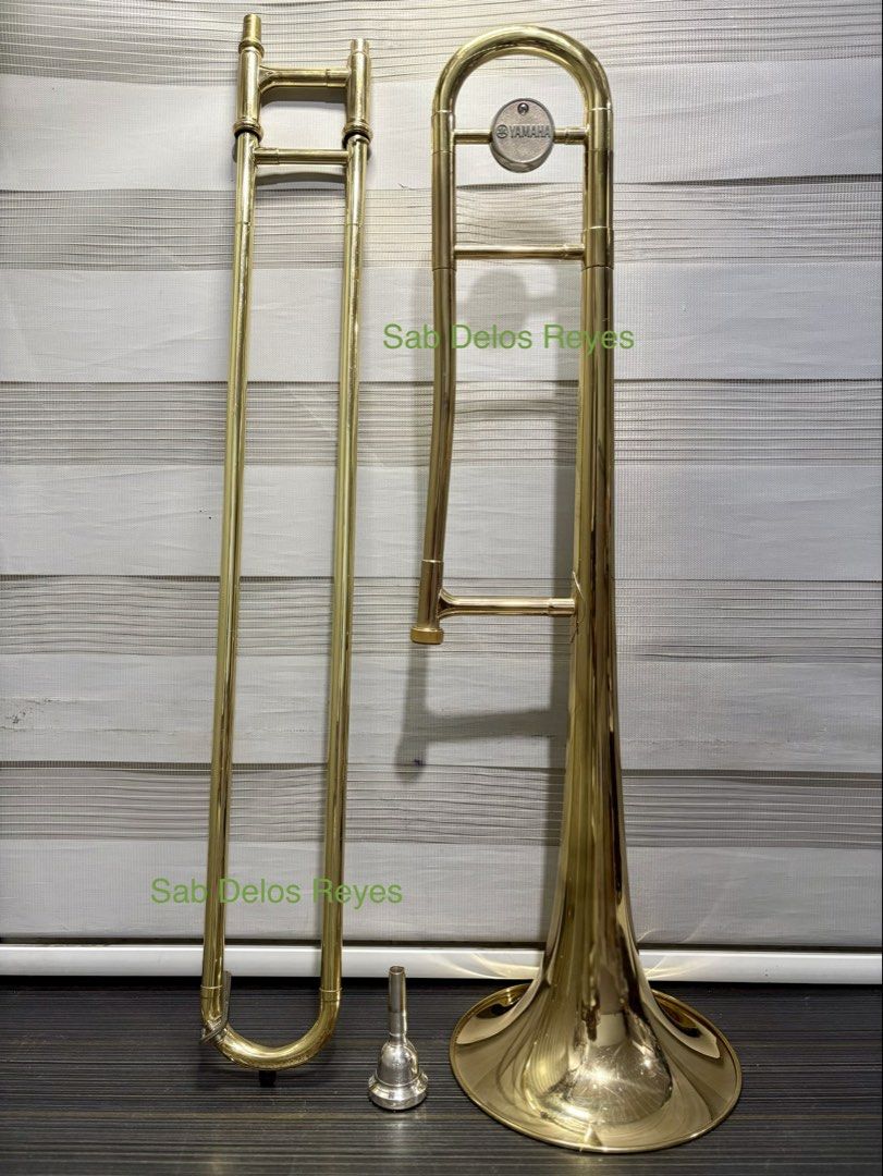 Trombone Yamaha 252 Made in Japan (Category: Musical Instruments) located in Manila. Submitted by musicman12 (Listing ID 1468718572, Image 2). Description: TROMBONE : YAMAHA🇯🇵 BRAND : YAMAHA MODEL : YSL - 252 ( Student Model ) MADE IN JAPAN🇯🇵 YAMAHA MOUTHPIECE 47 YaMAHA HARDCASE SMOOTH SLIDE SMALL BORE CONDITION : USED READY TO PLAY🎼🎵🎶🎶.