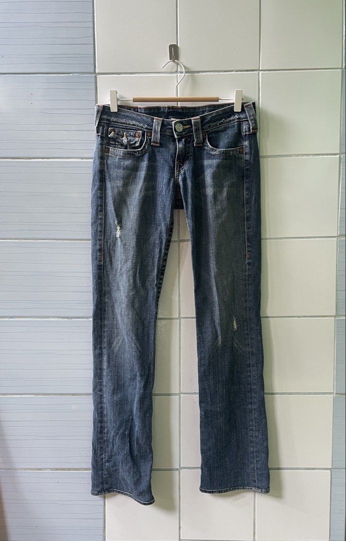 True Religion Straight Cut Jeans (Category: Jeans) located in Liloy. Submitted by juan2thrift (Listing ID 1468747576, Image 1). Description: Trur Religion Straight Cut Jeans Size 30 Waistline Length 40 Very Good Condition Leg Hole 8” .