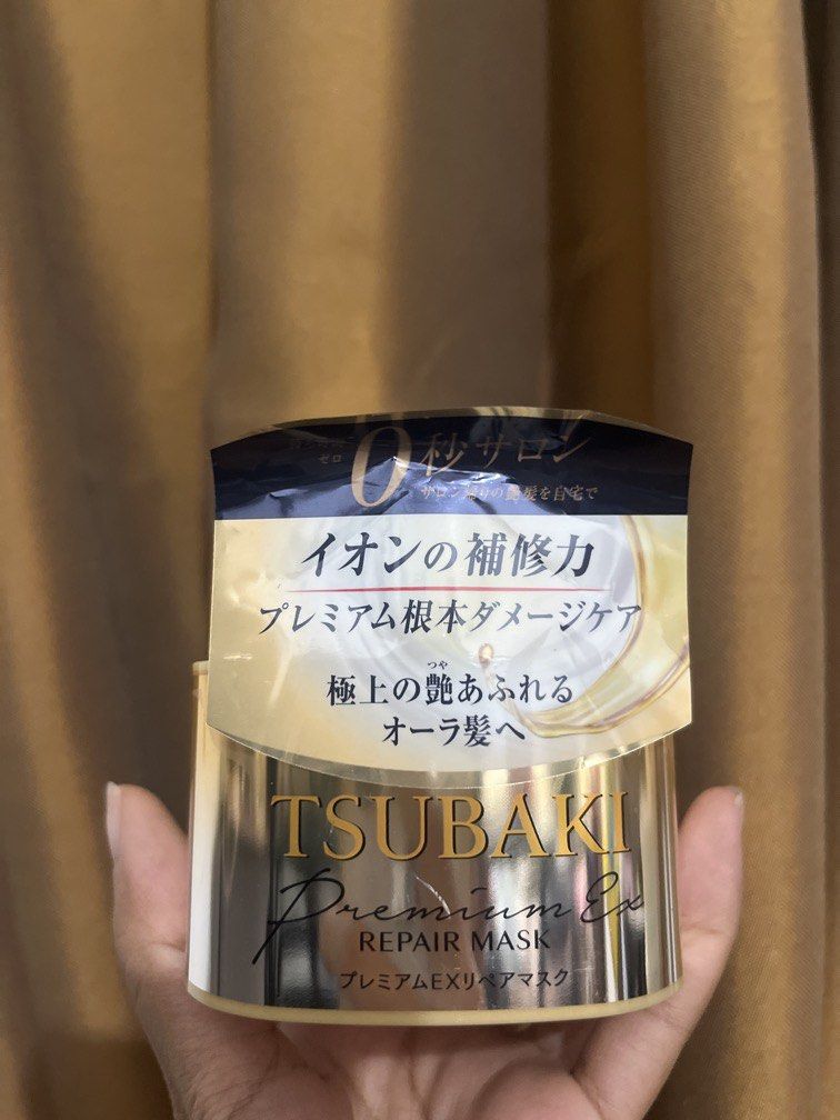 Tsubaki premium ex repair mask (Category: Hair) located in Santa Rosa. Submitted by ful.of.joy (Listing ID 1468798106, Image 1). Description: Tsubaki hair mask Stock: 3.