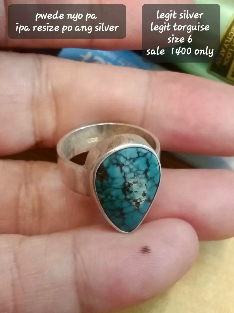 turquiose power ring (Category: Rings) located in Hermosa. Submitted by goldenstorm.a84bb9 (Listing ID 1468795464, Image 1). Description: .