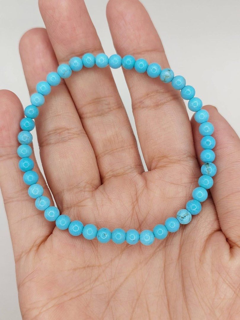 turquoise semi precious stones bracelet (Category: Bracelets) located in San Juan City. Submitted by valenzcloset (Listing ID 1468898935, Image 1). Description: .