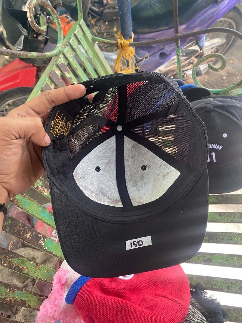 Twin Peaks Black Trucker Hat Snapback (Category: Caps & Hats) located in Sibulan. Submitted by thethiftedcap0728 (Listing ID 1468735037, Image 2). Description: - Color: Black - Design: Embroidered Twin Peaks logo on front - Material: Breathable mesh back panels - Fit: Adjustable plastic snapback closure - Brim: Classic curved style - Authenticity: Original Yupoong 'The Classics' branding tag inside.
